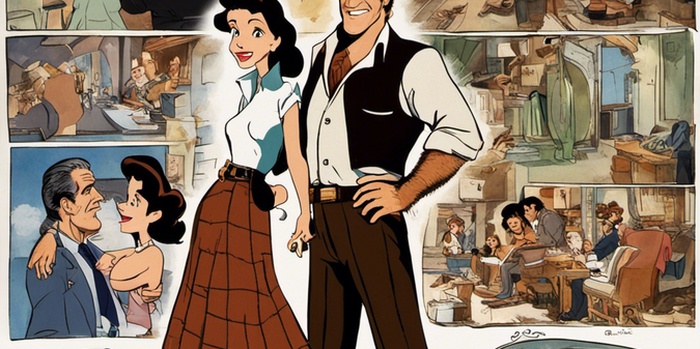Mel Gibson and Rosalind Ross