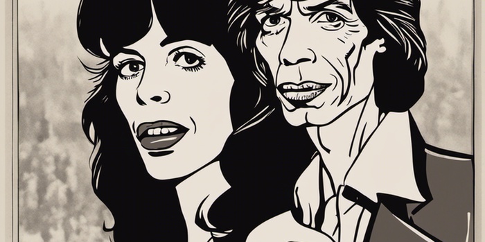 Mick Jagger and Melanie Hamrick
